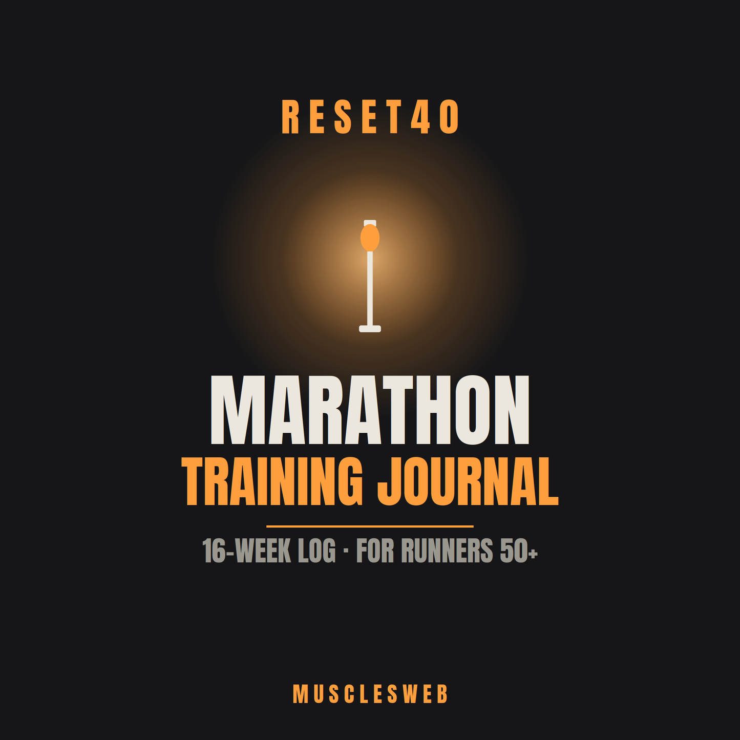 Reset 40 — Marathon Training Journal (Digital)